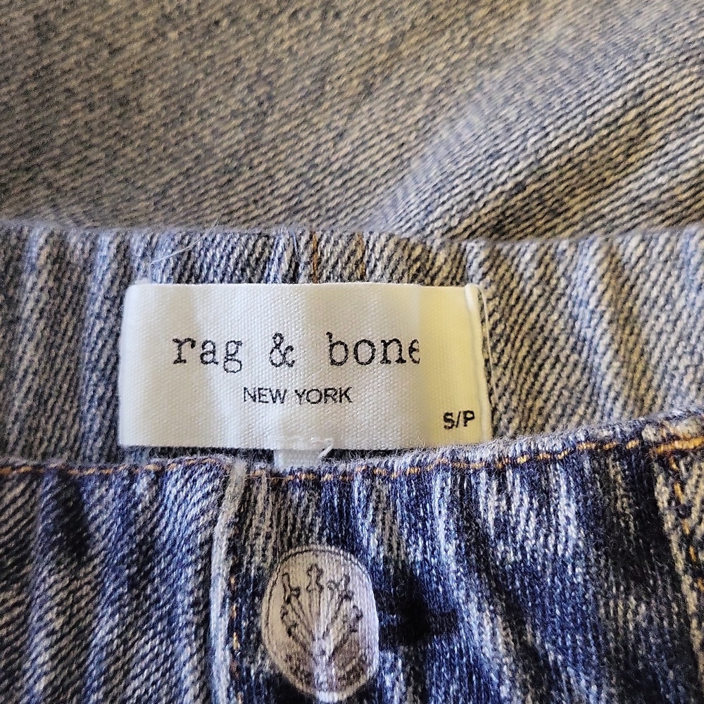 Rag & Bone Miramar Wide Leg Track Jean In Coney S NWT - Picture 16 of 16